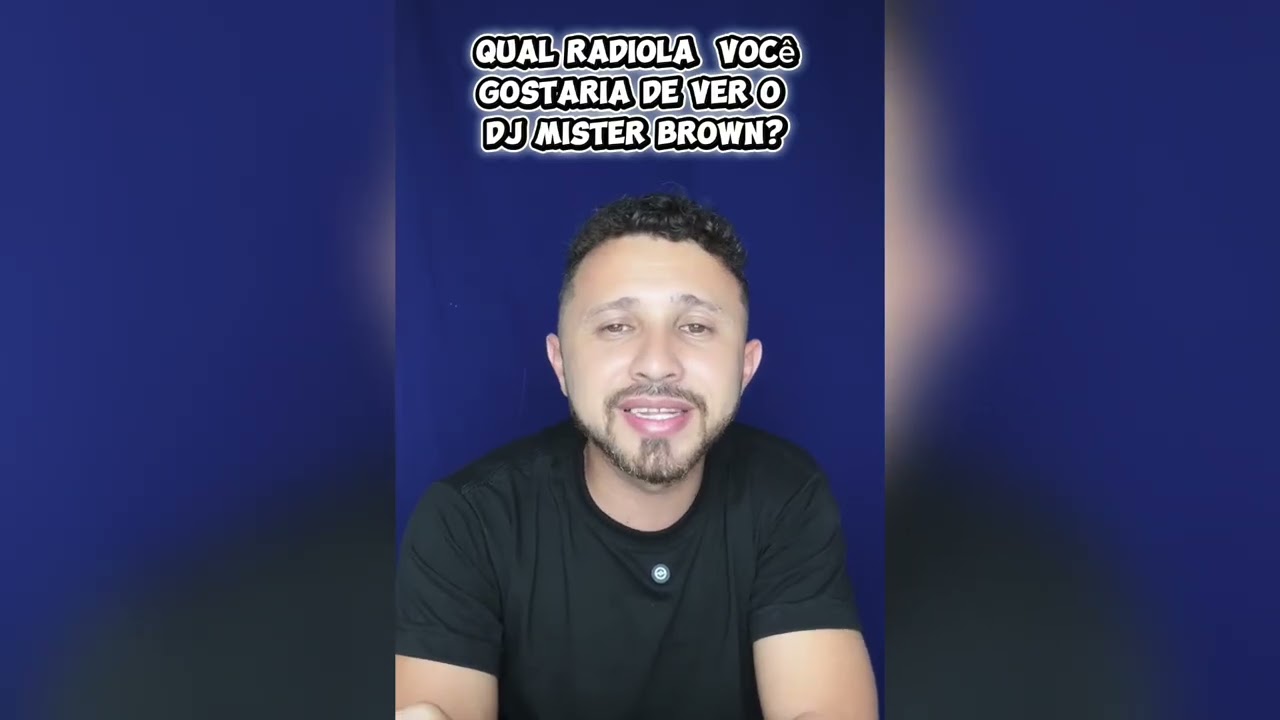 FALA AÍ REGUEIRO E REGUEIRIA✅ QUAL RADIOLA VOCÊ GOSTARIA DE VER O O DJ MISTER BROWN?