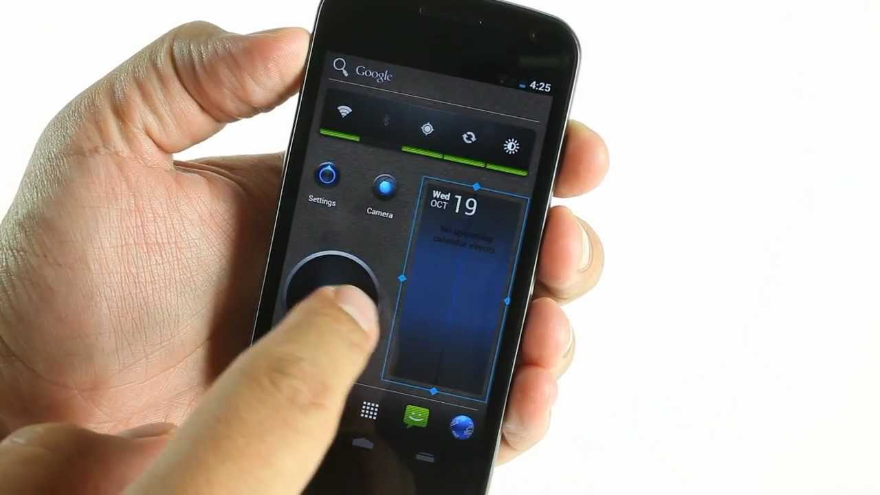 Galaxy Nexus hands-on video