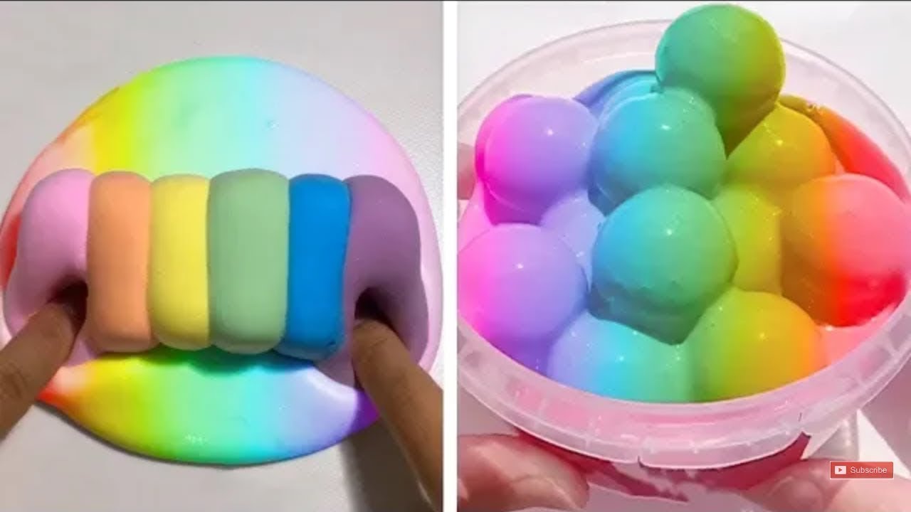 Satisfying MEGA Crunchy Slime ASMR Videos 2020 😍 Slime Satisfactorio 2020 | Slime A&Ntilde;o Nuevo 2020