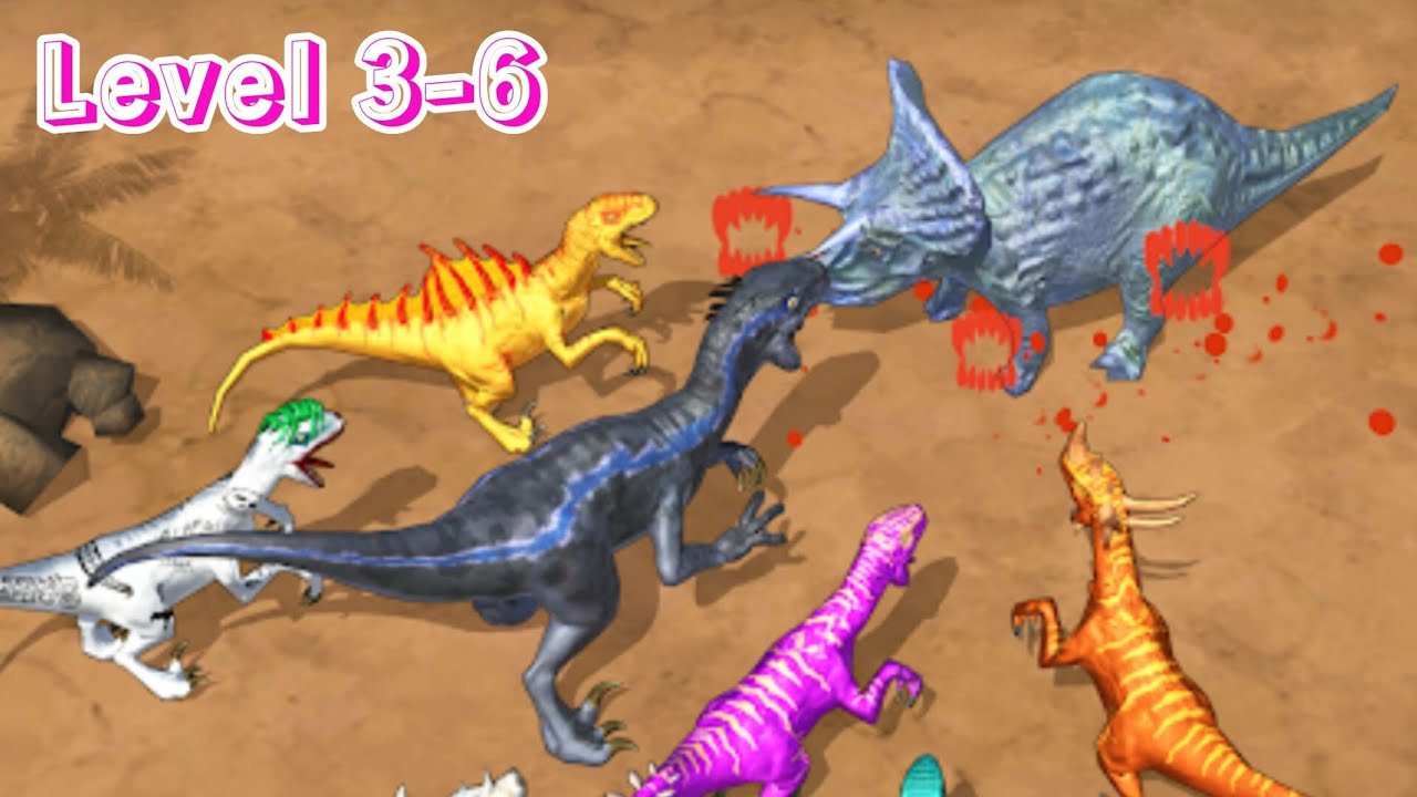 Dinosaur Universe Level 3-6 Upgrade @Mauraxgaming 