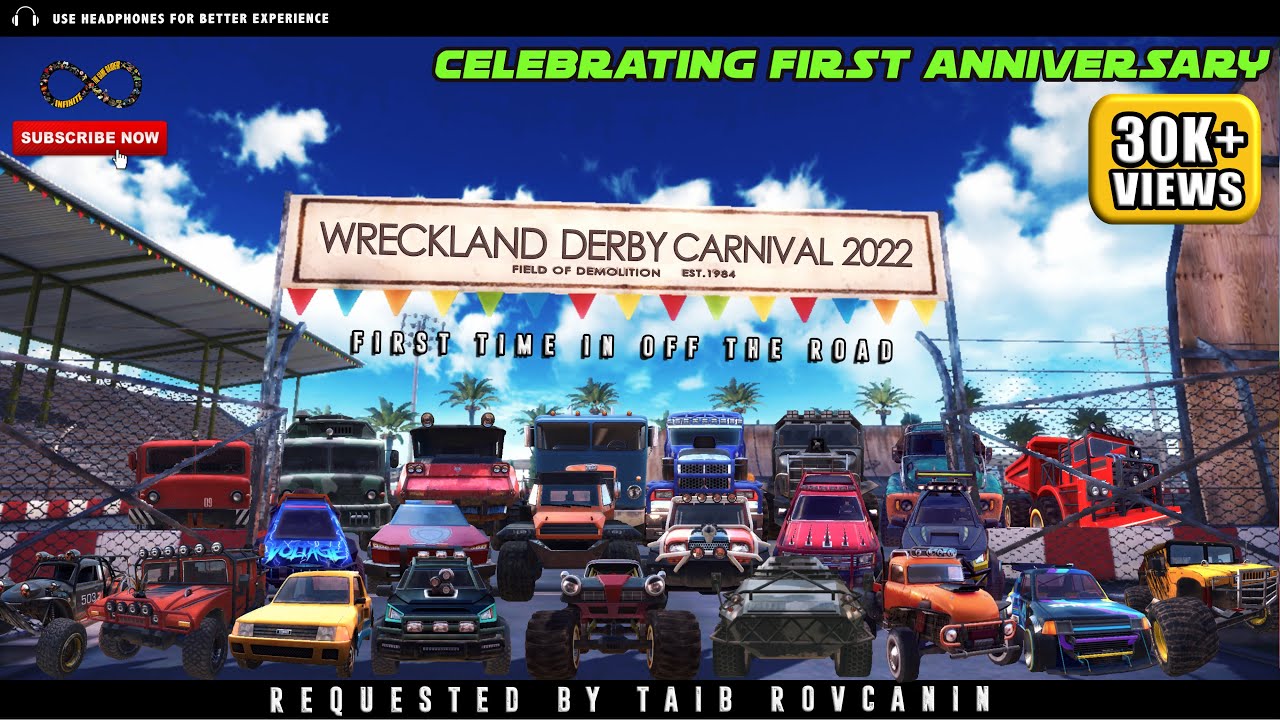 OFF THE ROAD WRECKLAND DERBY CARNIVAL 2022 | INFINITE OPEN WORLD DRIVING OTR | ANDROID GAMEPLAY 2022