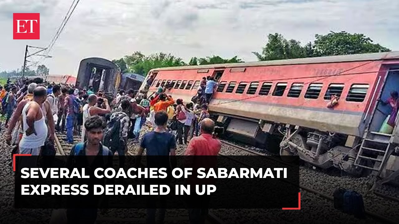 Uttar Pradesh: Ahmedabad-bound Sabarmati Express derailed near Kanpur; No injuries reported yet