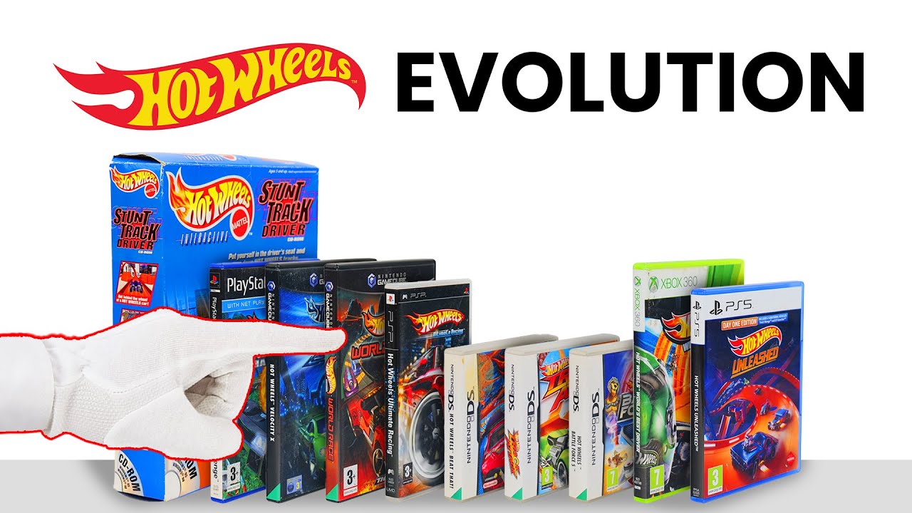 Evolution of Hot Wheels Games (1998-2024)