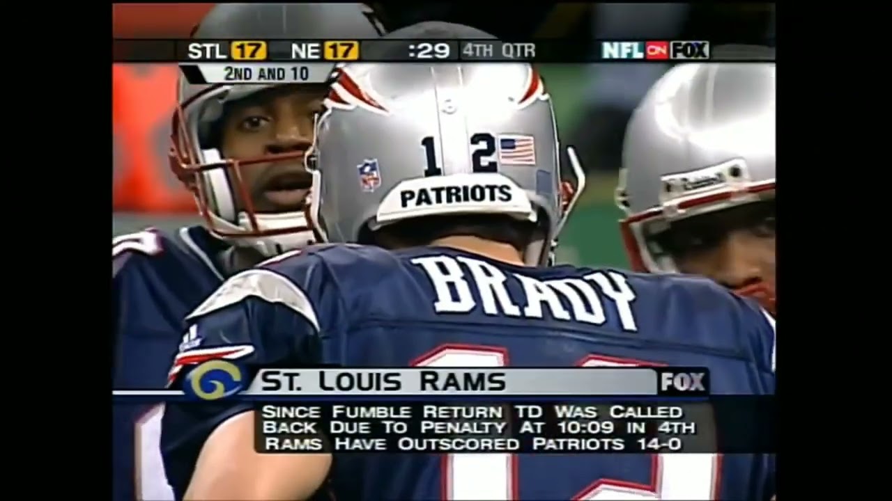 John Madden learned why Tom Brady is the GOAT 😯 Superbowl 2002 Patriots vs Rams