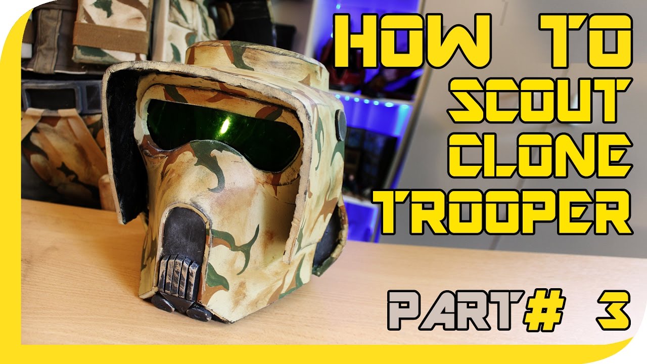 HOW TO: STAR WARS Clone Trooper/ Scout Cosplay - ( Part 3, Arms )