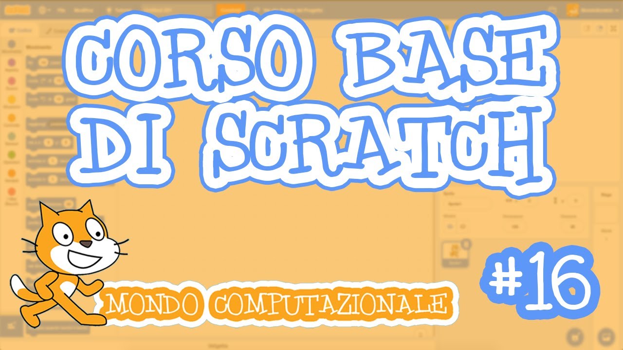 Uso pratico dei cloni + editor grafico - Corso base di Scratch #16