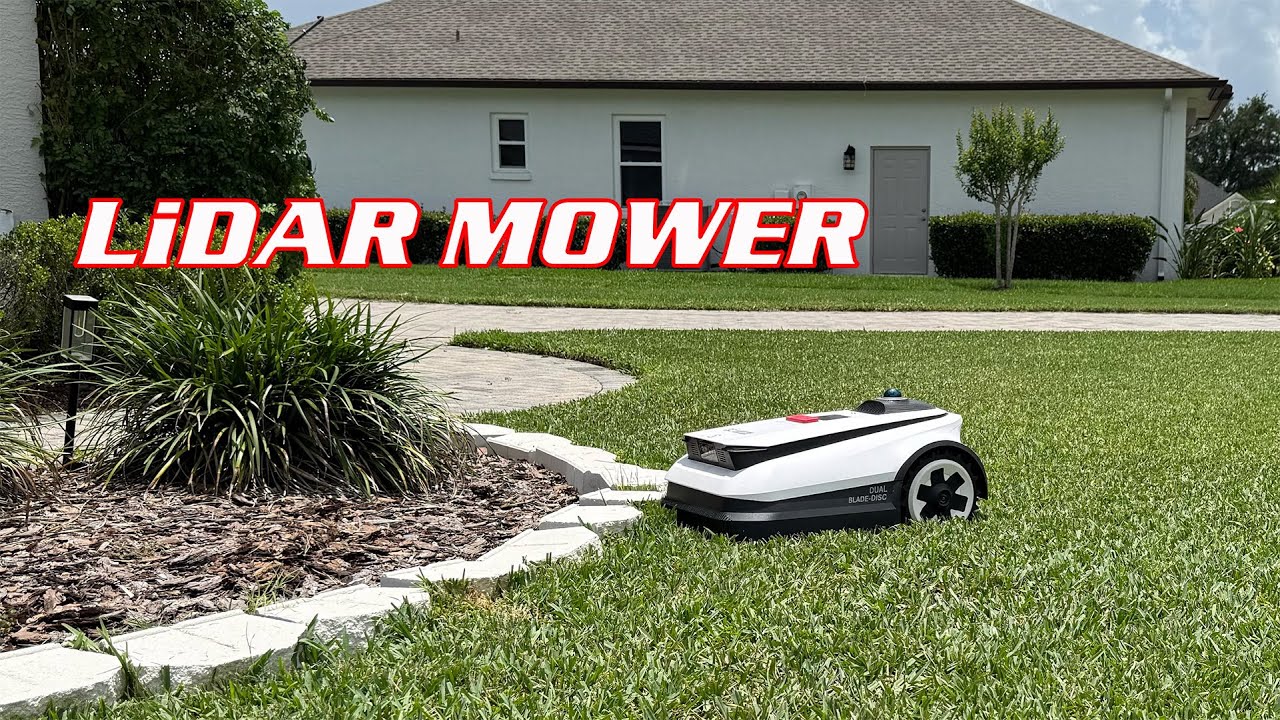 ECOVACS GOAT A3000 LiDAR Robot Lawn Mower - 3/4 Acre (32,000 sq ft)