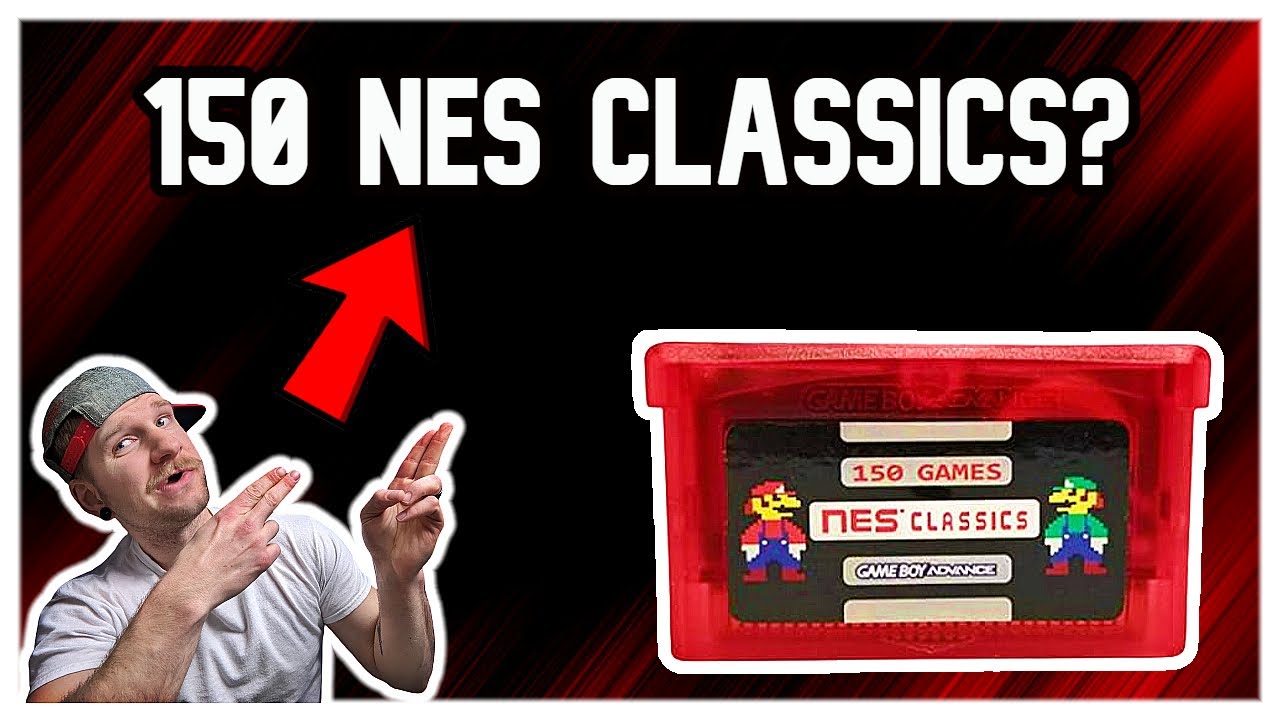 Pirate 150 In 1 NES Games On Gameboy Advance Review And Showcase