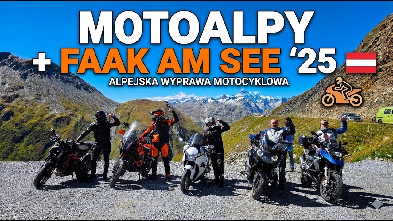 🏍️ MotoAlpy + Faak am See '25 | Alpejskie Przełęcze i Klimat Zlotu! 🇦🇹🇨🇭