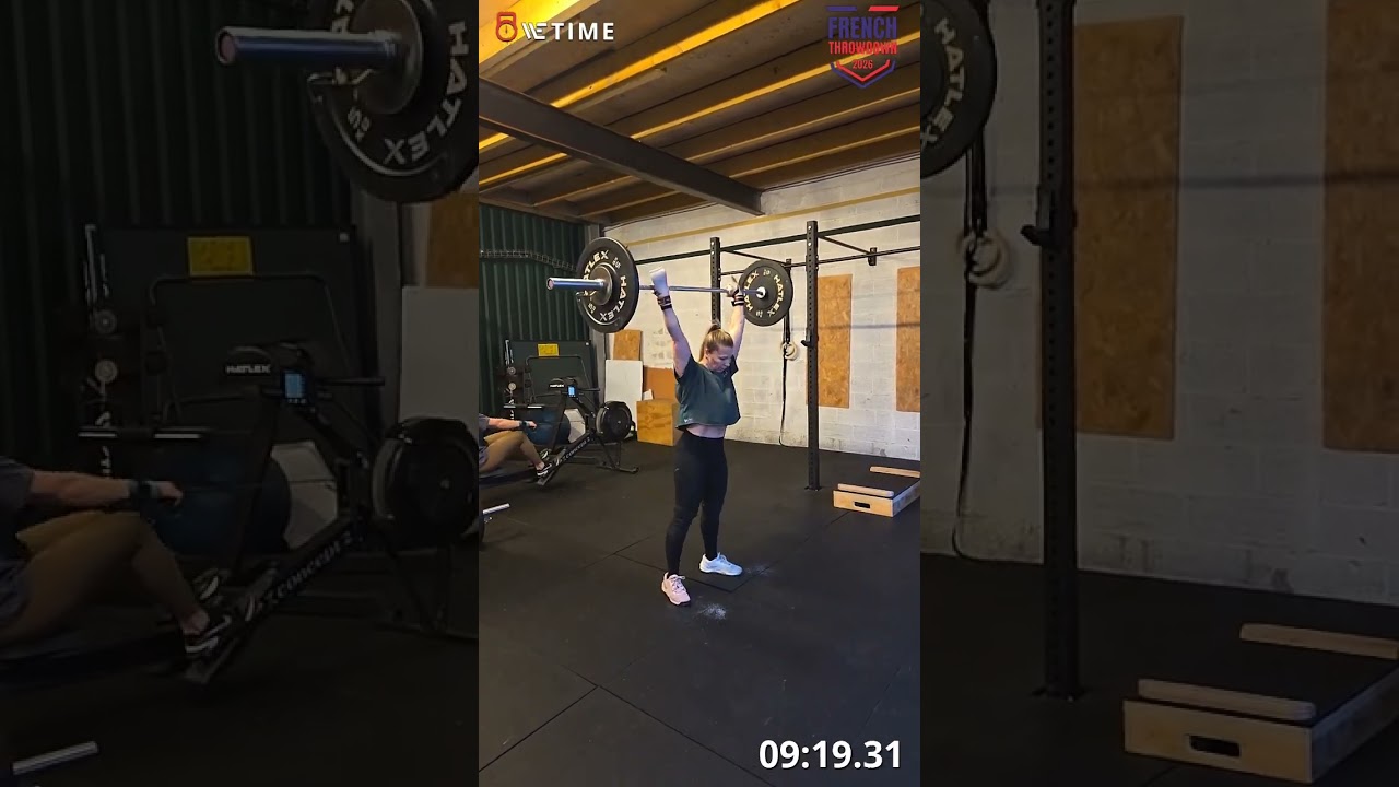Florie demiautte french throwdown master 40/44 wod 1