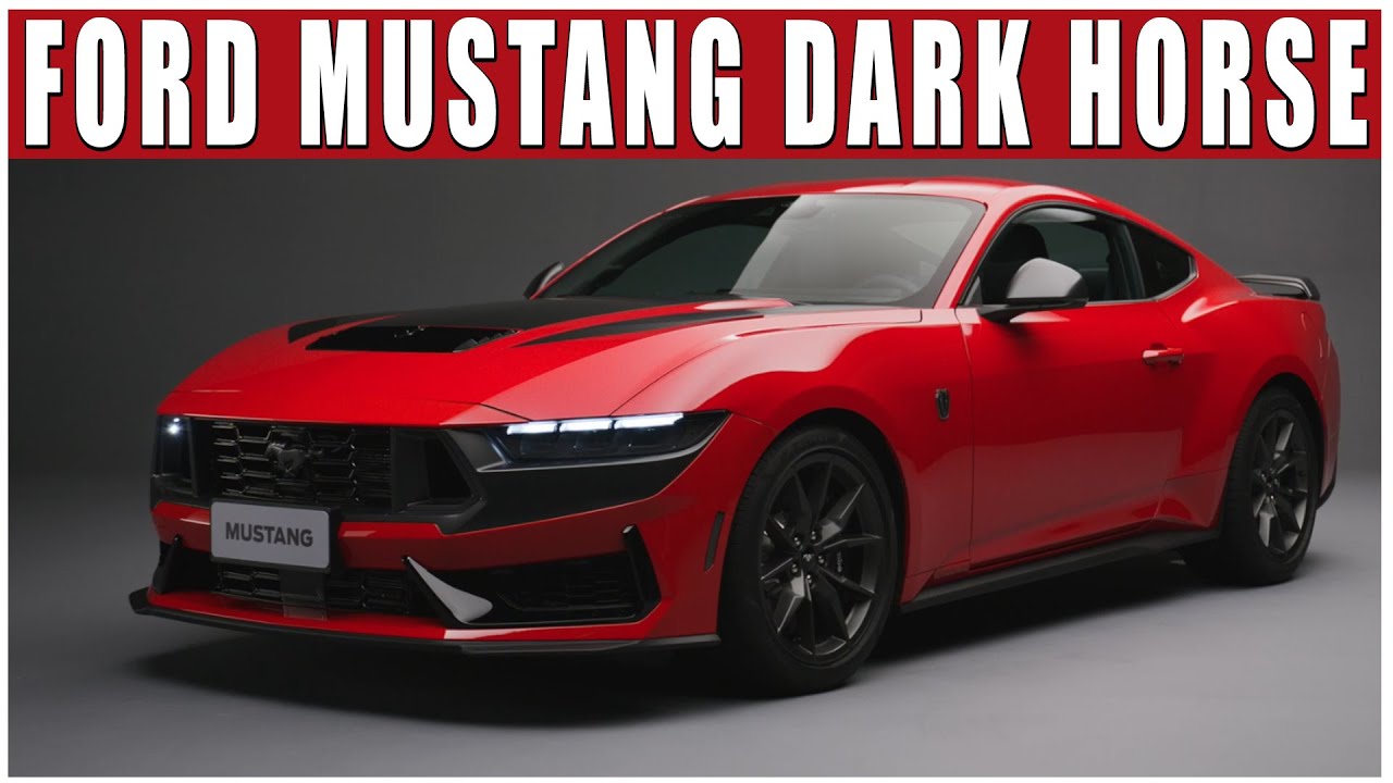 Nuevo Ford Mustang Dark Horse: Motor Coyote V8 de 5.0L Ti-VCT