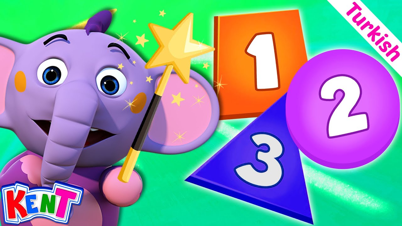 Kent ile şekiller bulabilir misin? | Cocuklar için eğitici videolar | Kent The Elephant
