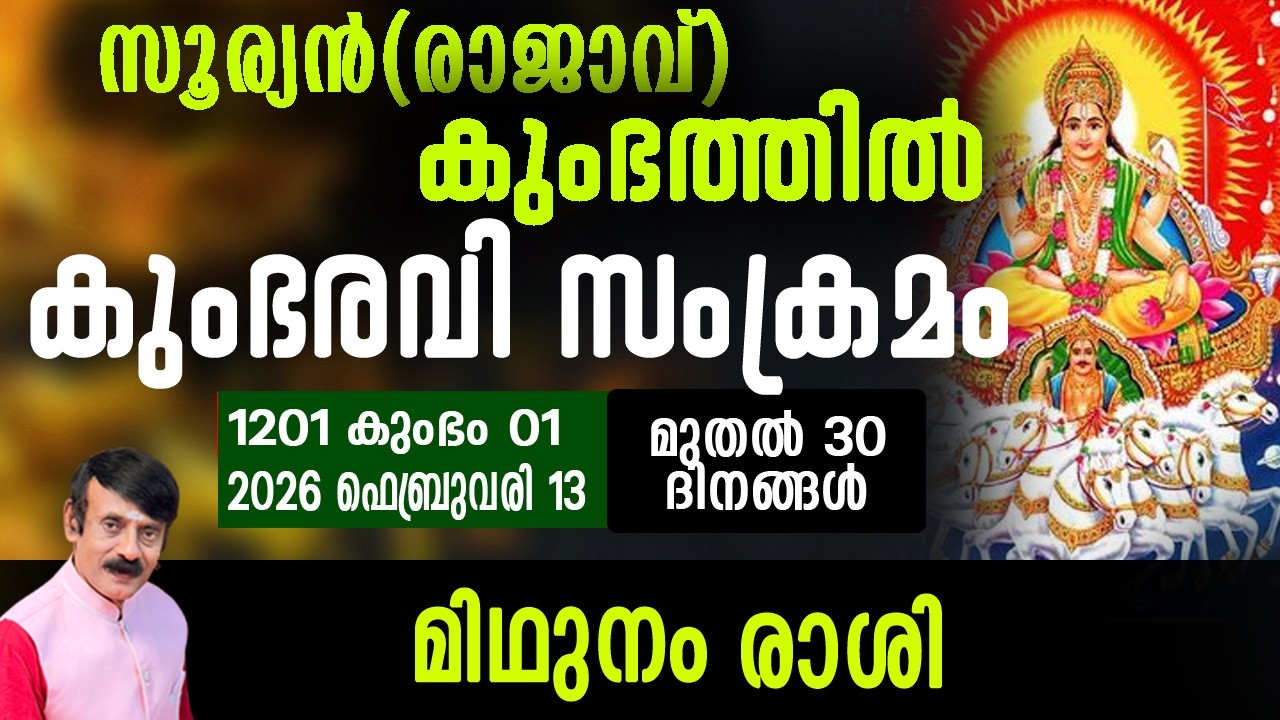 സൂര്യൻ(രാജാവ്)കുംഭത്തിൽ - മിഥുനം  രാശി#astrologypredictions #horoscope #sanskrit #malayalam #zodiac