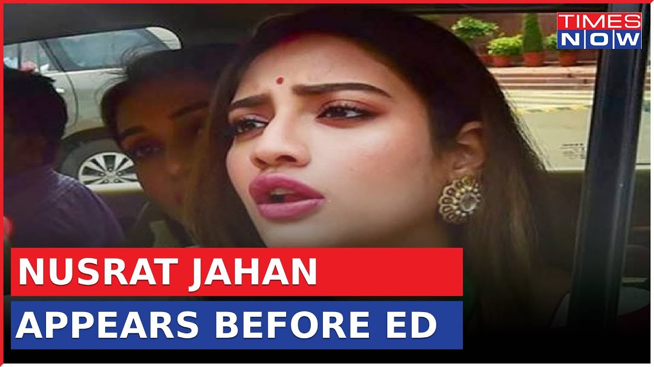 Nusrat Jahan Appears Before ED In Flat Selling Case, BJP & TMC Reacts On Case | Latest News