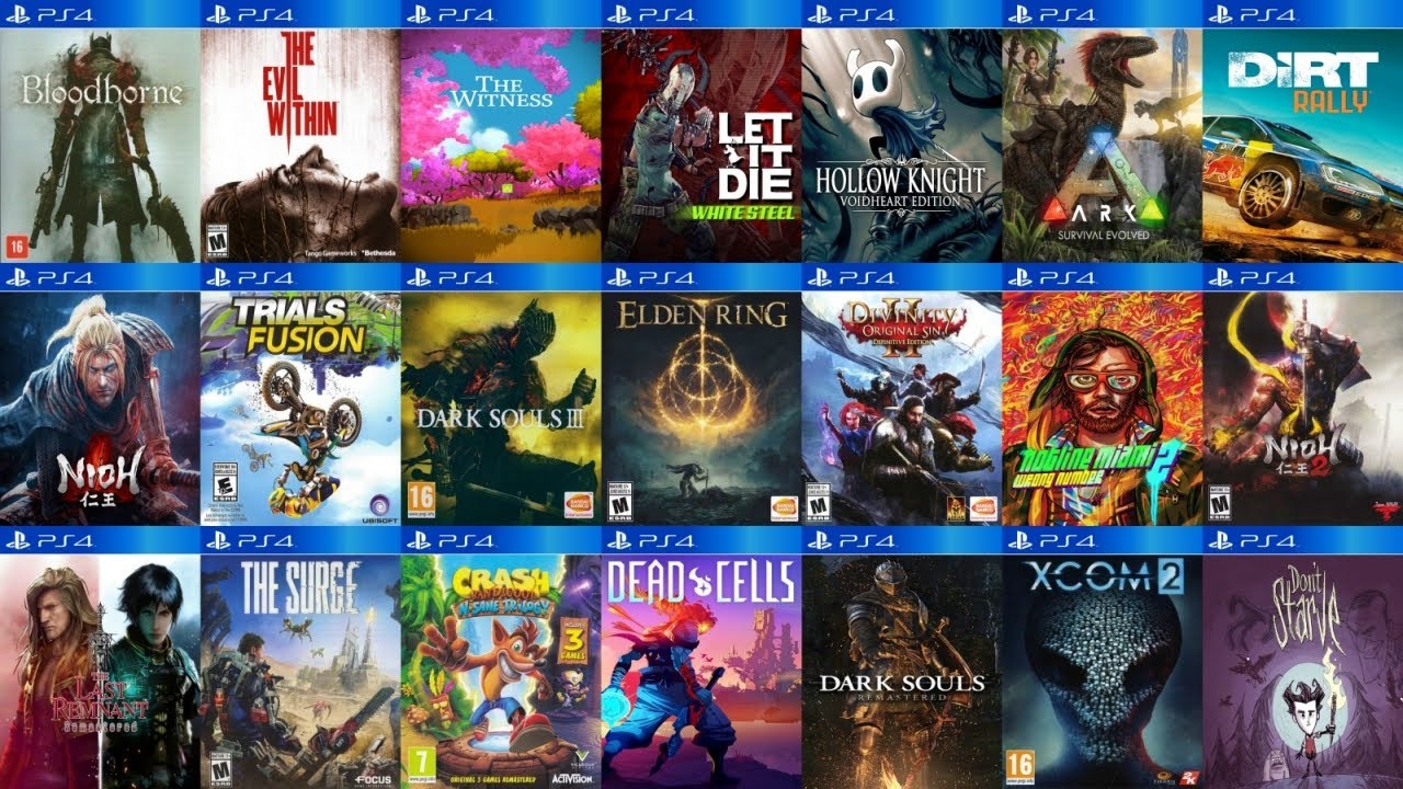 Top 50 HARDEST PS4 Games