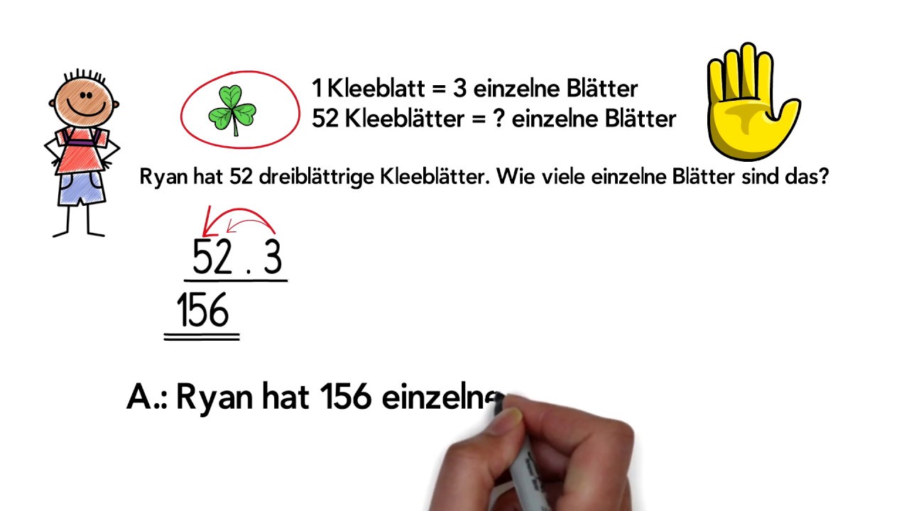 Sachaufgaben für die 3. Klasse - Folge 1