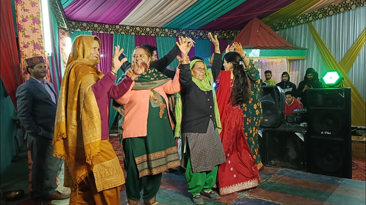 himachali marriage / DJ night ... / bhuut mjaa aaya #bilaspur #shadidance