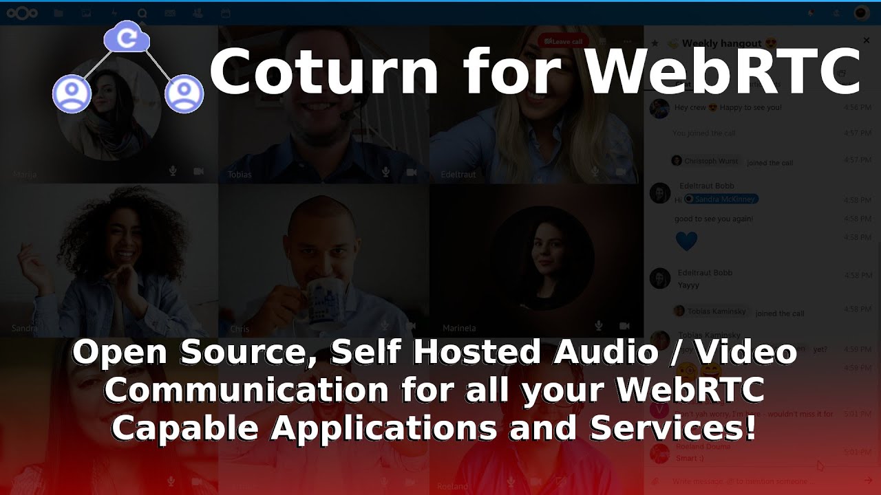 Получите собственное аудио и видео WebRTC, используя открытый исходный код, размещенный на собств...