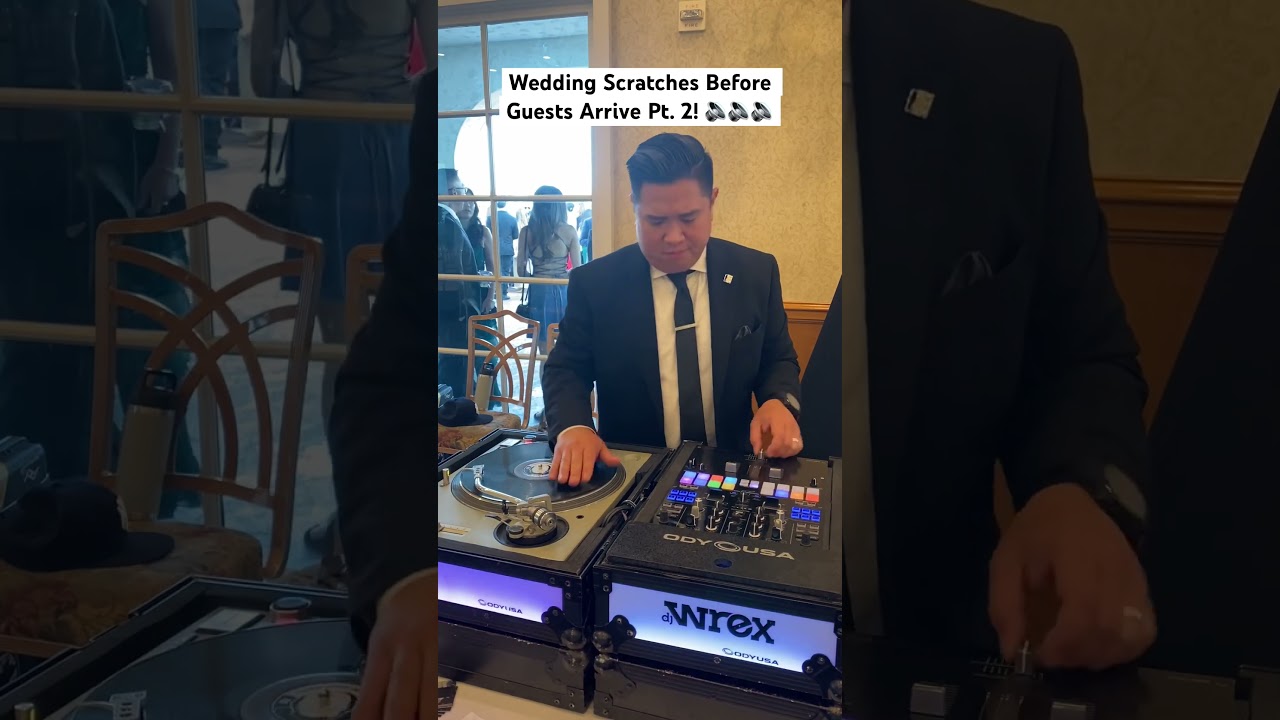 DJ Wrex Scratches at a Wedding Before Guests Arrive Pt. 2!