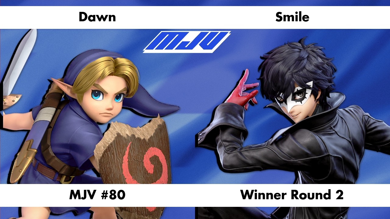MJV #80 - Dawn (Young Link) Vs. Smile (Joker) - Winner Round 2