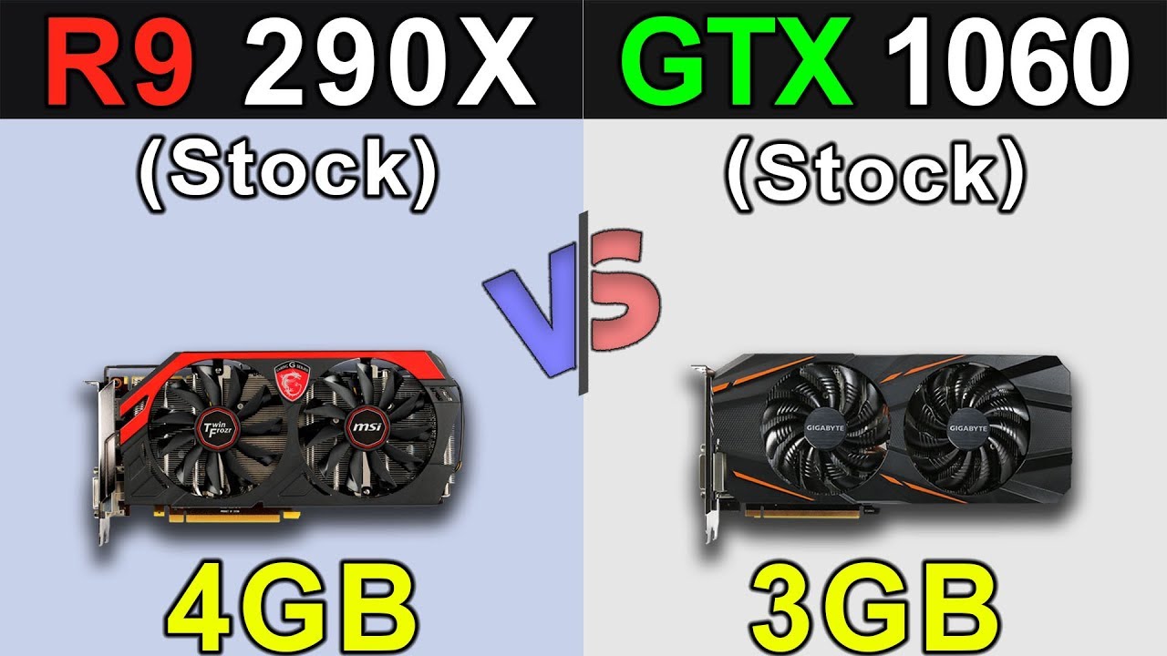 R9 290X VS. GTX 1060 | New Games Benchmarks
