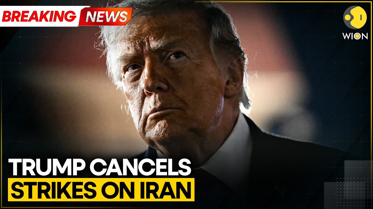 Trump Calls Off Strikes on Iran After Threatening Massive Attack | WION Breaking