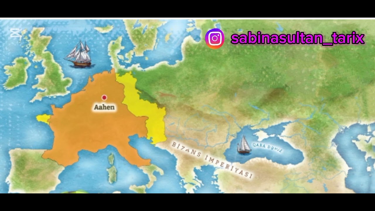 Frank və Bizans İmperiyaları qısa izah 
