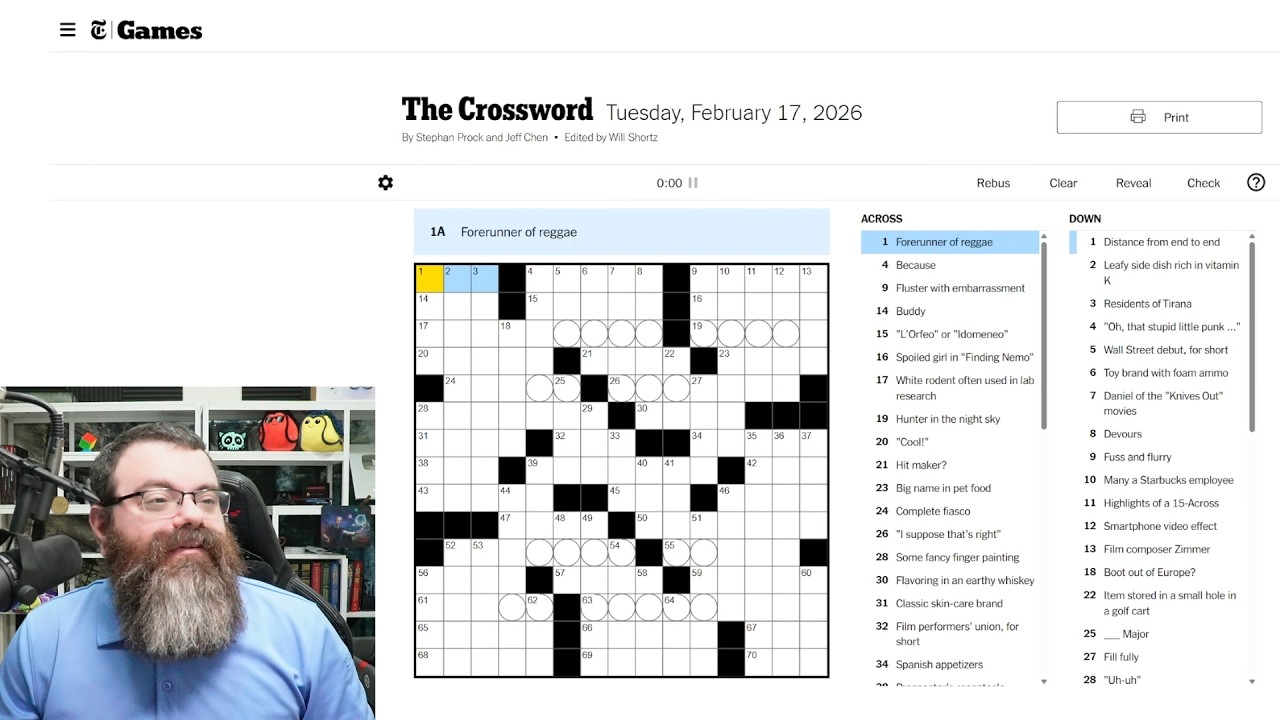 Learning Crossword Week 91 | NYT Crossword Tuesday Feb 17th, 2026