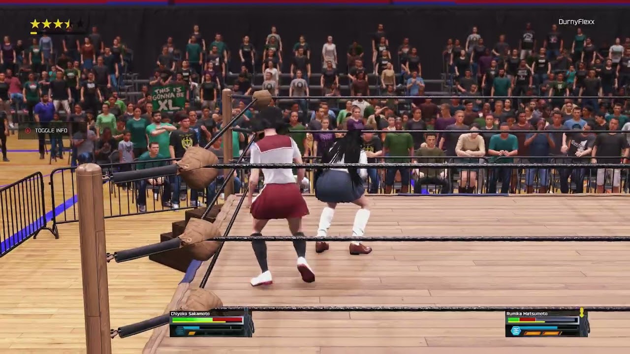 4 Japanese Girl Battle Royal 6 | WRESTLING HIGH | WWE 2K25 | Japanese School Girls Wrestling