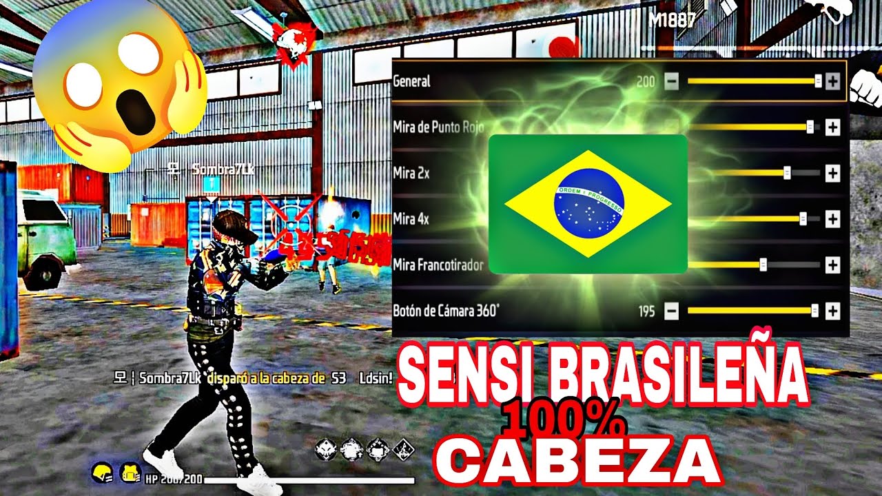 ✅MEJOR SENSIBILIDAD⚙️  para dar TODO ROJO 👺 EN FREE FIRE 2025