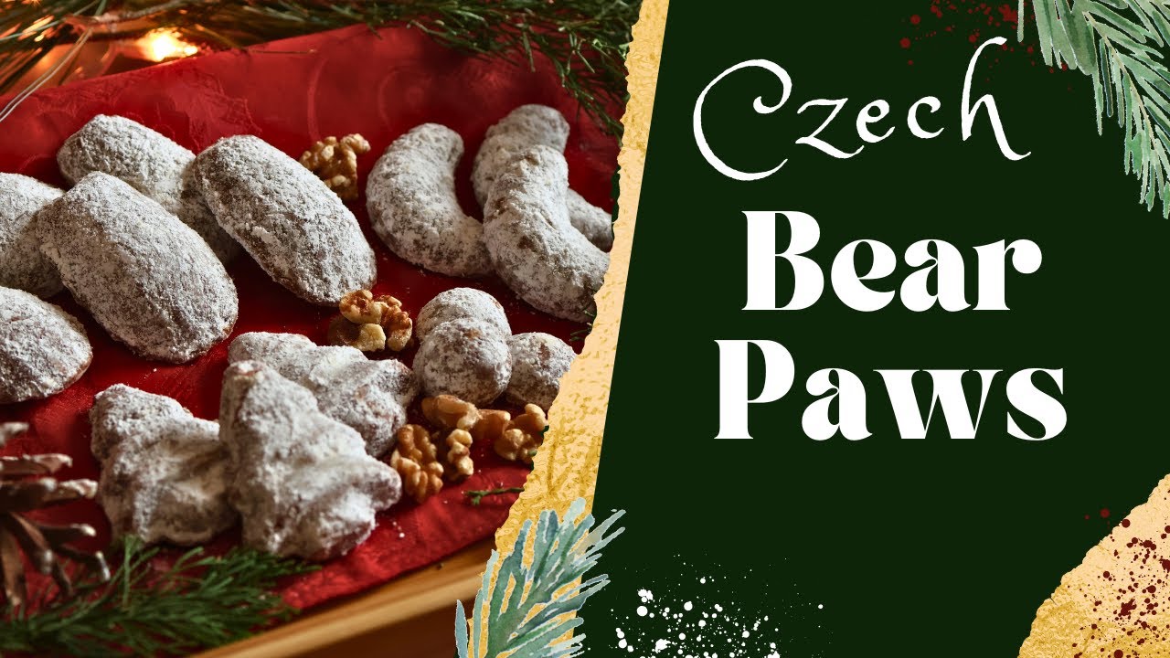 Czech Bear Paw cookies | Medvedi Tlapky