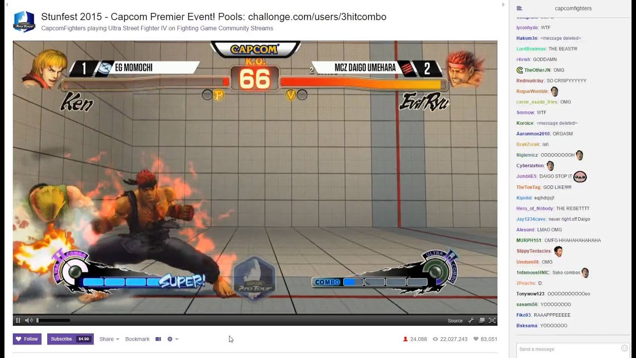 Stunfest 2015  moment (Daigo vs Momochi)