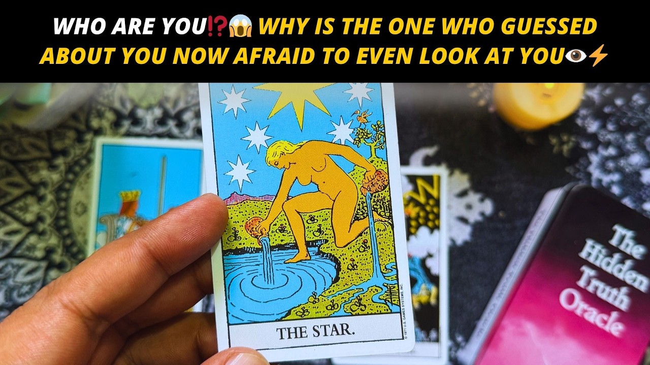 WHO ARE YOU⁉️😱 WHY IS THE ONE WHO GUESSED ABOUT YOU NOW AFRAID TO EVEN LOOK AT YOU❗️👁️⚡️