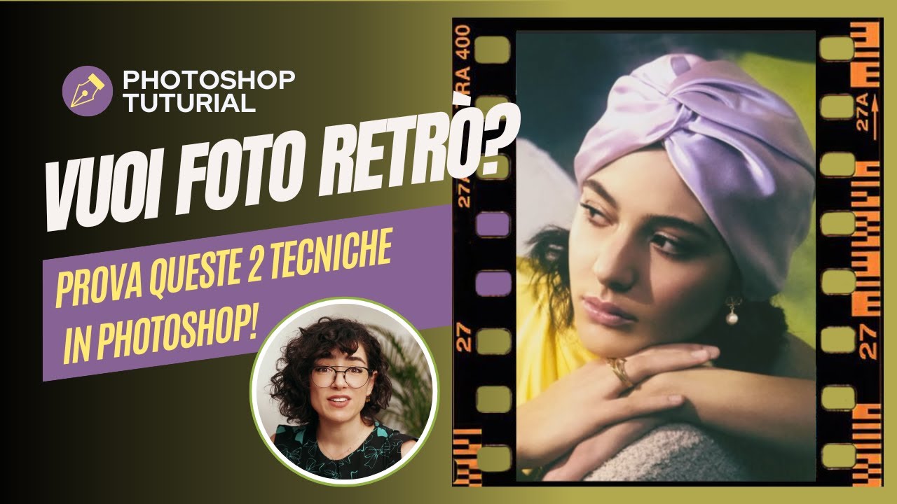 Vuoi foto retrò? Prova queste 2 tecniche in Photoshop!