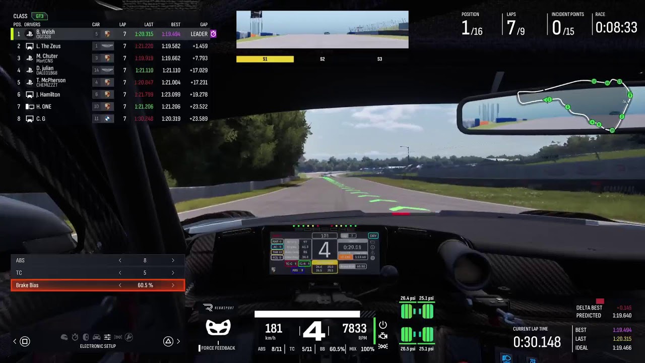 Rennsport quick races