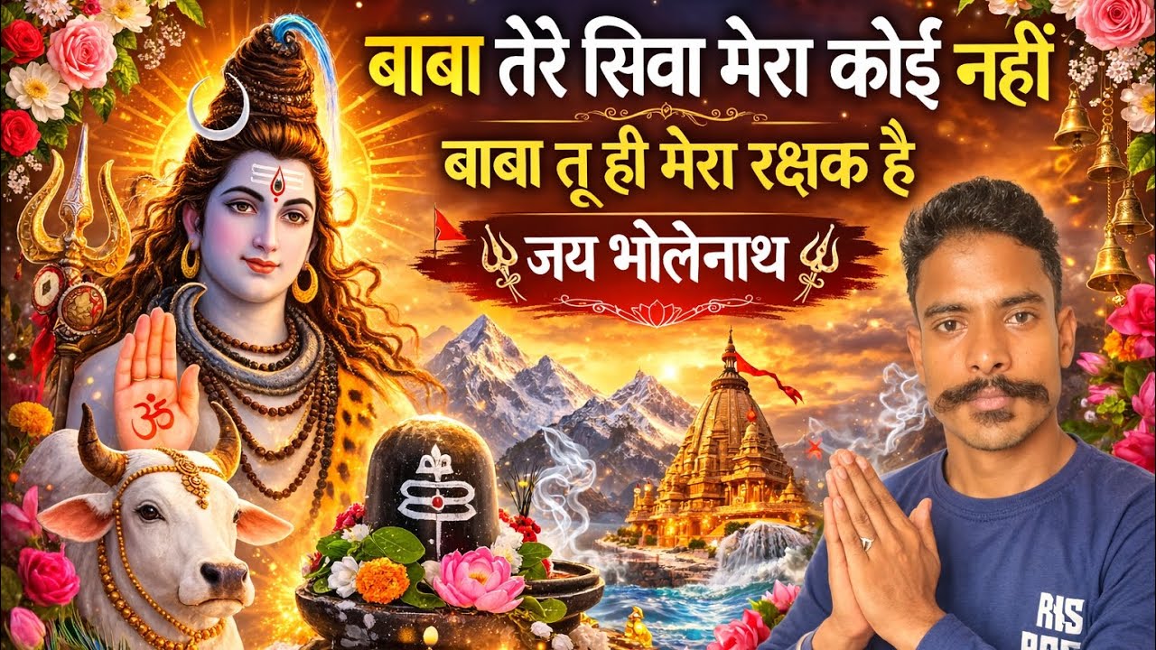 बाबा तेरे सिवा मेरा कोई नहीं | Baba Tu Hi Mera Rakshak Hai | New Mahakal Bhajan 2026 Har Har Mahadev