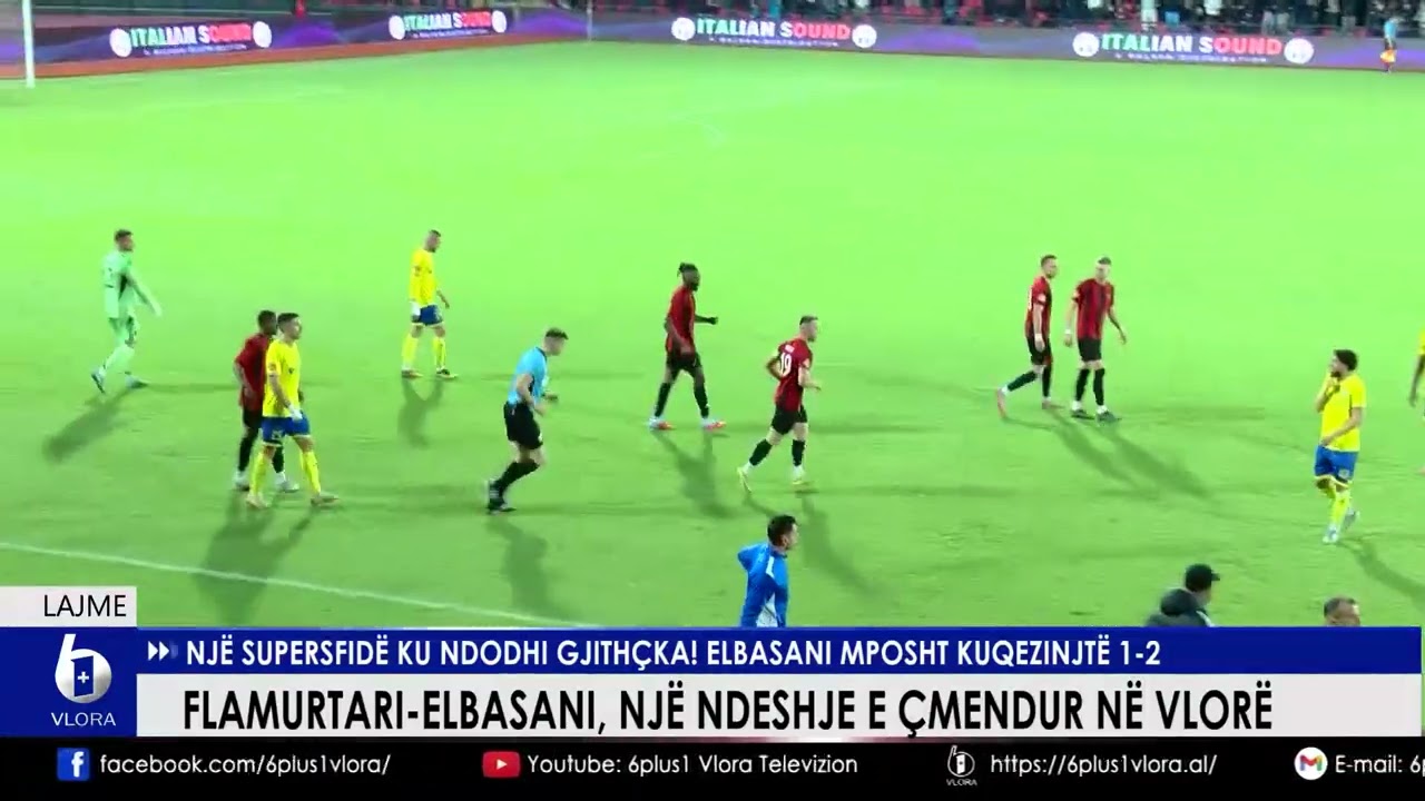 Flamurtari-Elbasani, një ndeshje e çmendur në Vlorë. Një supersfidë ku ndodhi gjithçka!