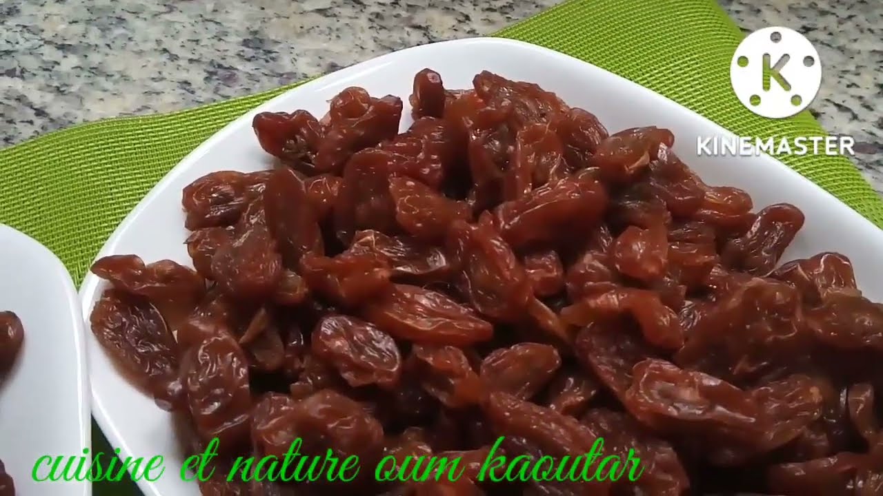 تجفيف العنب و صنع الزبيب في المنزل مع أم كوثر.