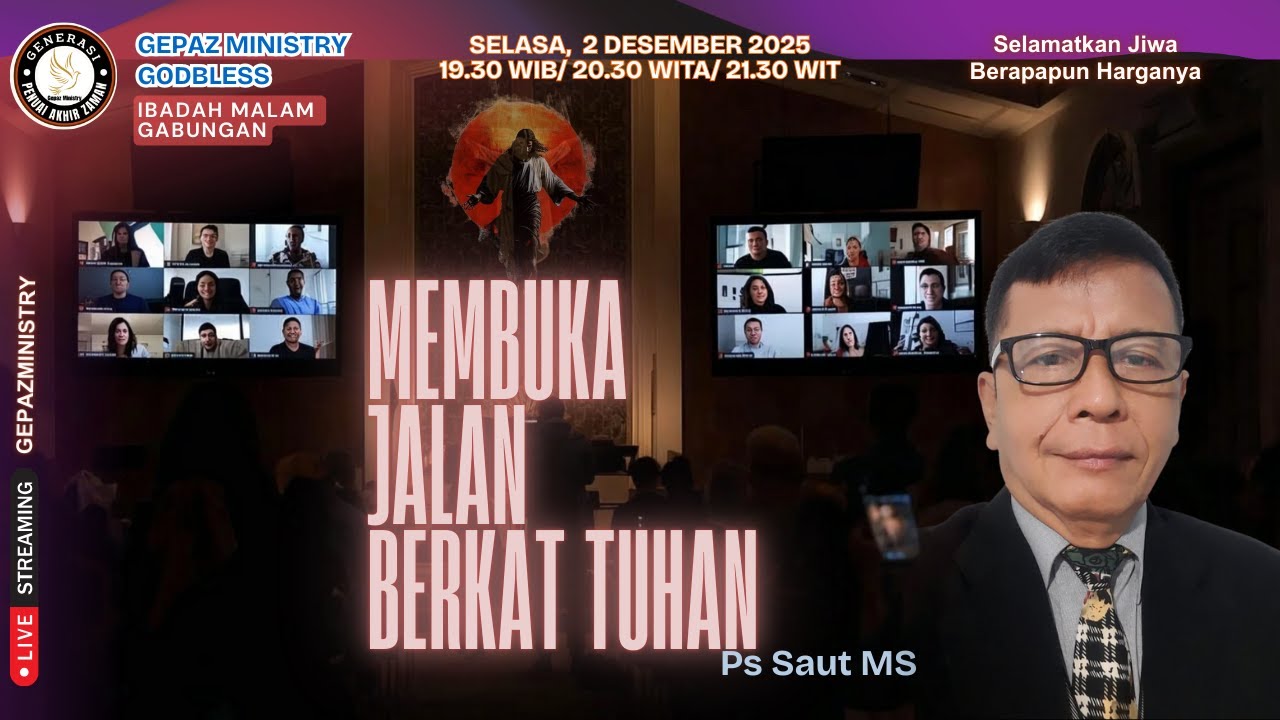 Membuka Jalan Berkat  Tuhan | Ps. dr Saut MS (Jakarta)