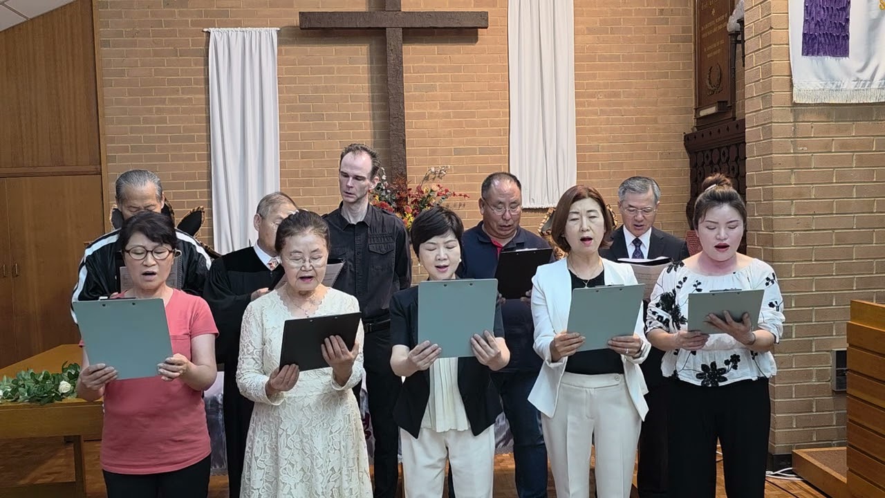 온유한 주님의 #펜리스 교회 주일예배 연합선교회 봉헌특송 
