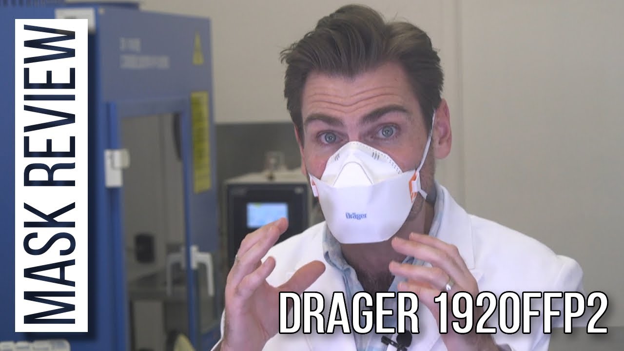 Lloyd is blown away by this mask - Drager 1920FFP2 Review