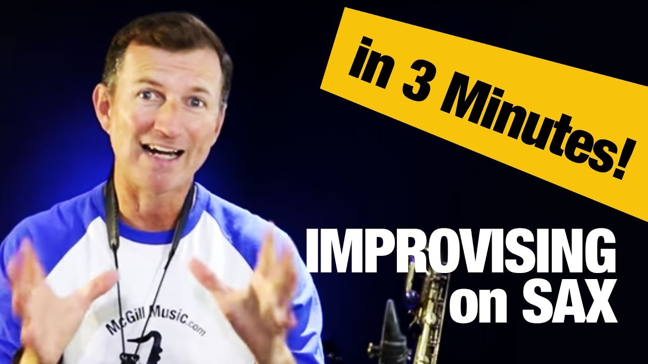 How to improvise on saxophone in 3 minutes
