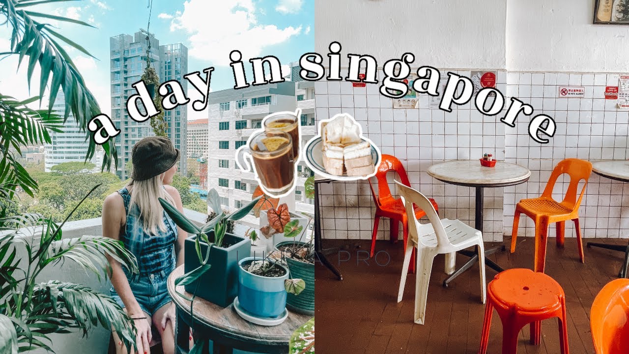 A day in my life in Singapore! Local breakfast, making friends & cute ceramics ☕️