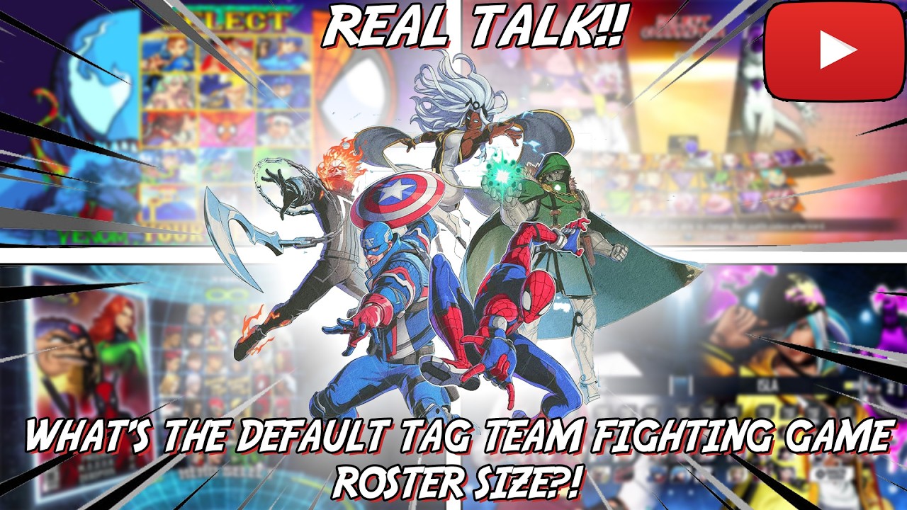 WHAT'S THE DEFAULT TAG-TEAM FIGHTING GAME ROSTER SIZE?!