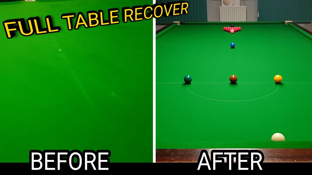 Snooker Table New Cloth | Snooker Table
