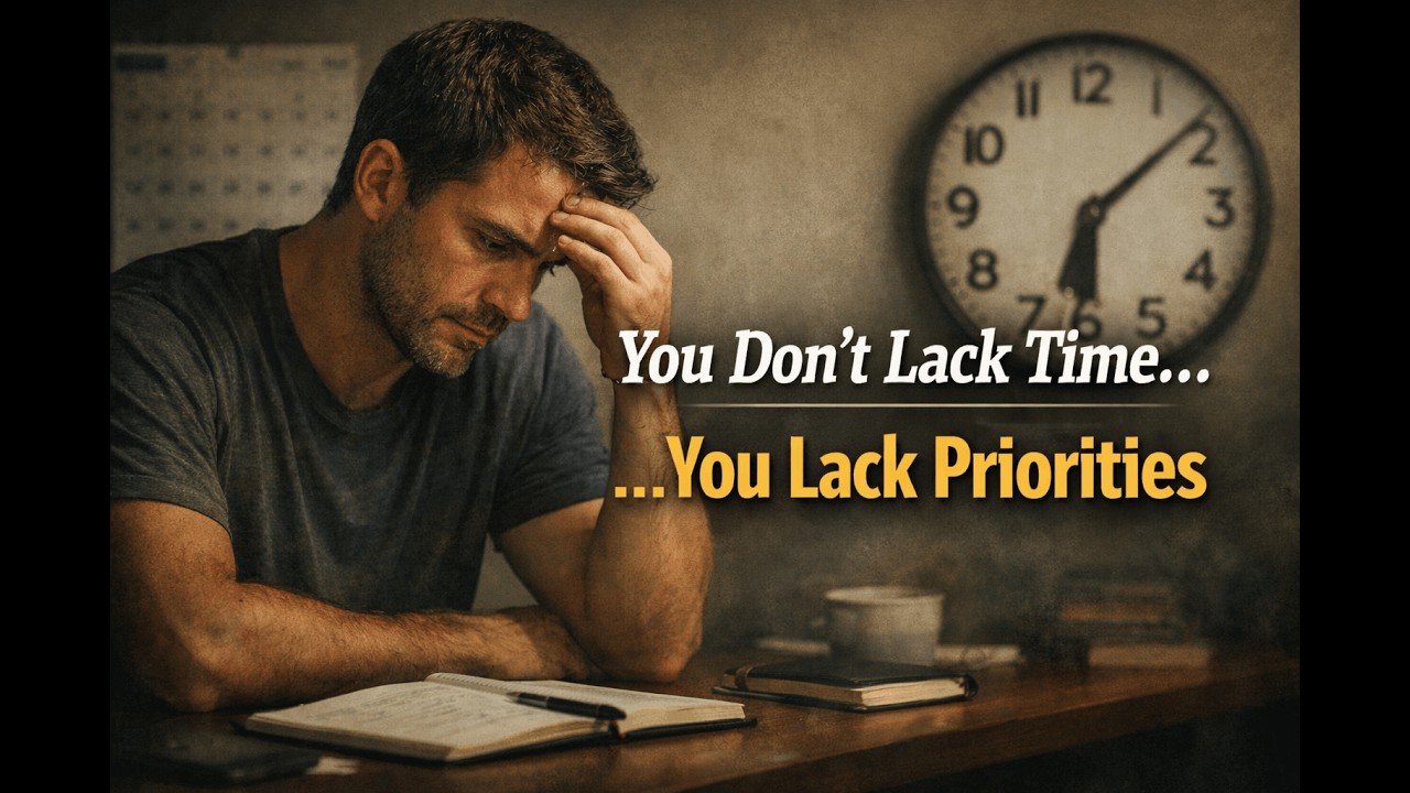 YOU DON’T LACK TIME — YOU LACK PRIORITIES