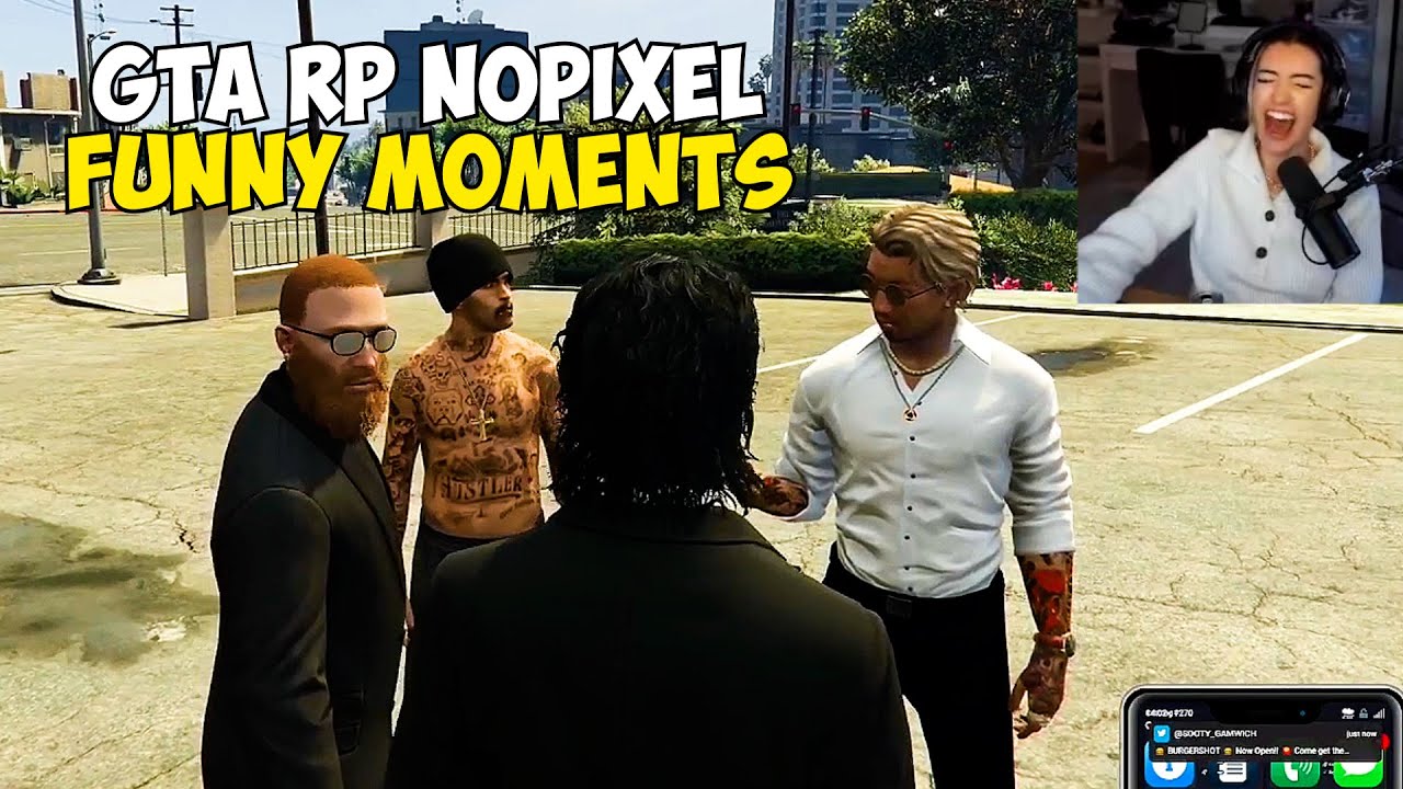 Nora Reacts To Funny GTA RP Nopixel Moments | GTA 5 RP NoPixel