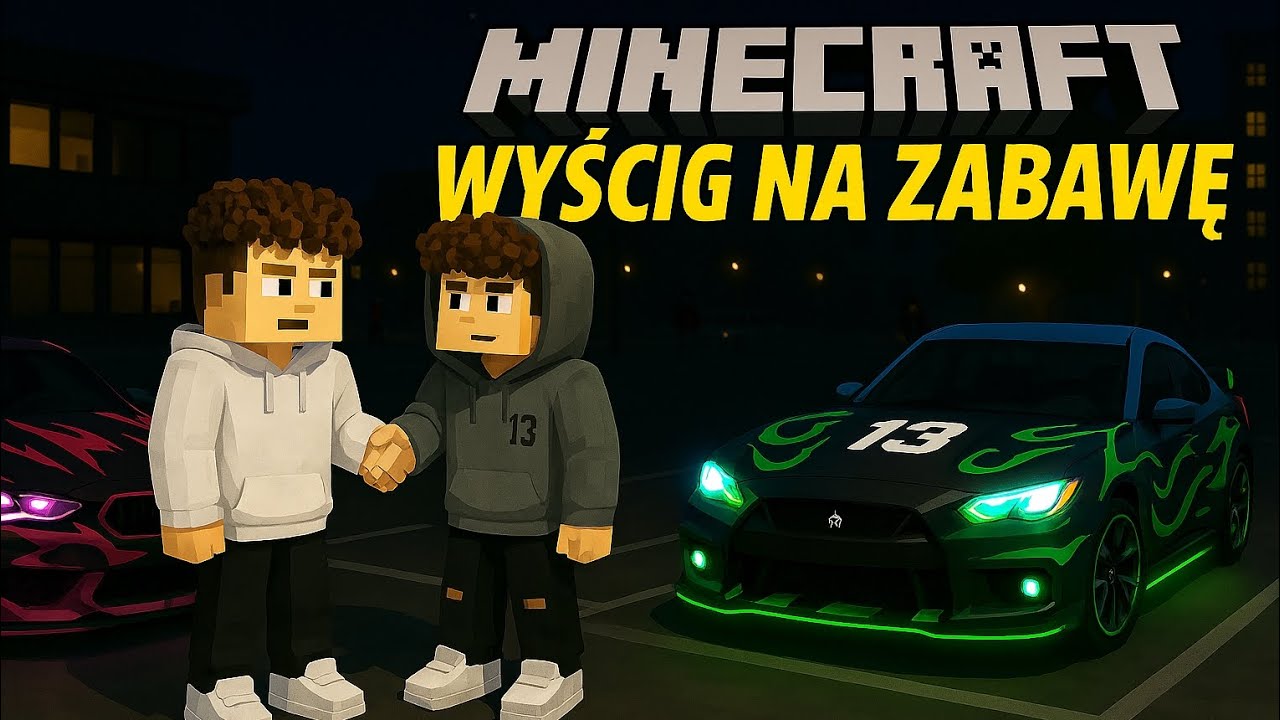 Minecraft wyścig na zabawę # 1