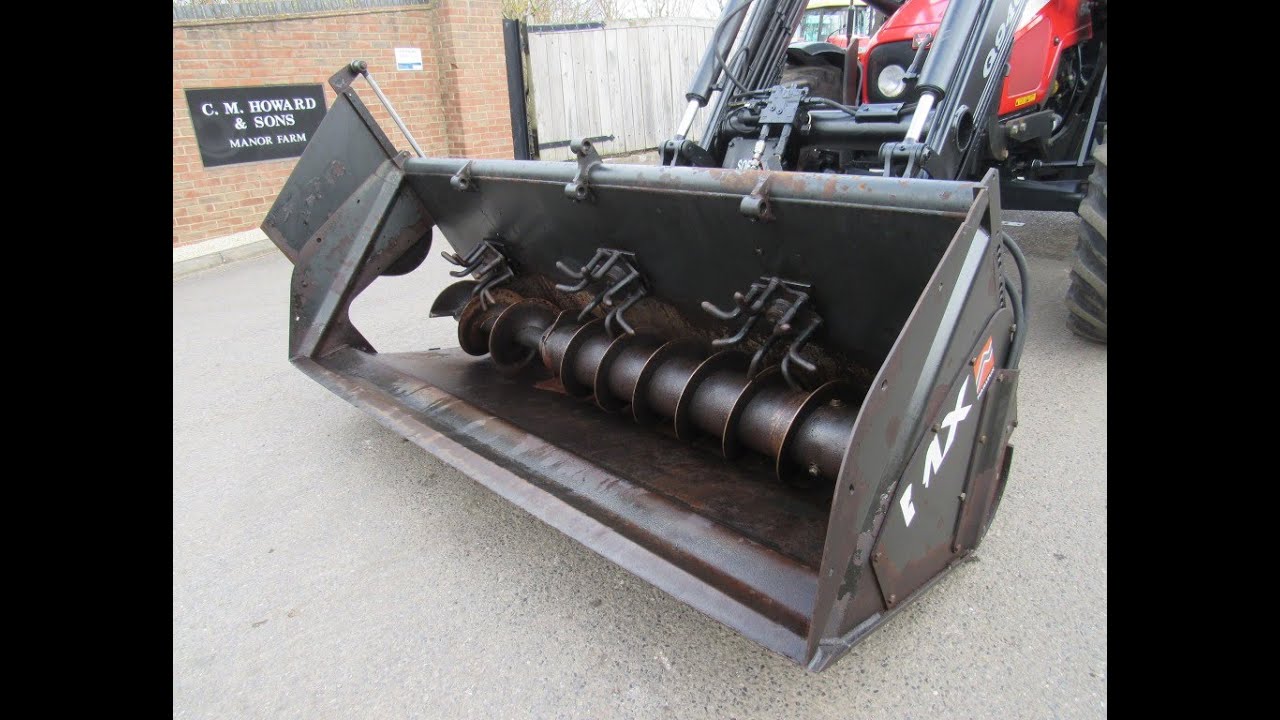 MX AUGER BUCKET WALKROUND TOUR & DEMO VIDEO