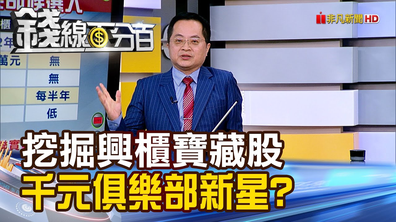 《興櫃寶藏股爆發在即? 誰是千元俱樂部新星?》【錢線百分百】20250527-5│非凡財經新聞│